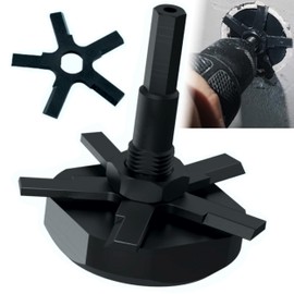 SCROBER® Universal Cutting Drill Bit Diameter 65 mm with Free Blade for Flush-Mounted Box | Drill Bit for All Drills and Cordless Screwdrivers | for Electricians, Plasterers, Home Renovation, Tools