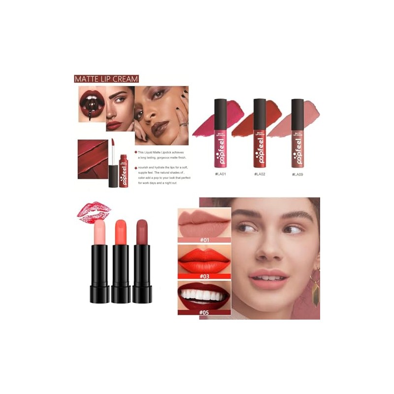 Kit de Maquillaje para Mujer, Set de Maquillaje para Mujer,
