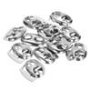 PATIKIL 0.6x0.4 Cord Locks, 10 Pack Double Hole Spring End