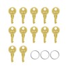 12 Pack CAT 74 Toilet Paper Dispenser Key, 33043 CAT74