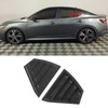 venveal Rear Side Window Louvers Compatible with NIS-san Sentra 2020-2025