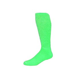Heavyweight Neon Green, ADULT Solid-Color Tube-sock