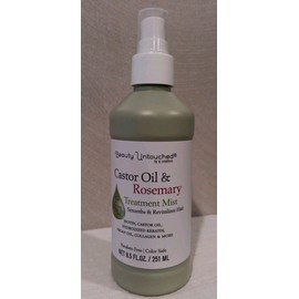SJ Creations Beauty Untouched Castor Oil & Rosemary Treatment Mist 8.5 Fl.oz