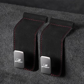 F-Sports Dedicated Car Glove Box Hook Passenger Seat Hook F Sport New Model F Sports Compatible with All Series Car Seat Hanger Drink Holder Umbrella Storage Prevents Cargo Collapse Keeps Your Car