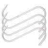 HONSHEN 8 Inch Meat Hook,8mm Heavy Duty S-Hooks Stainless Steel