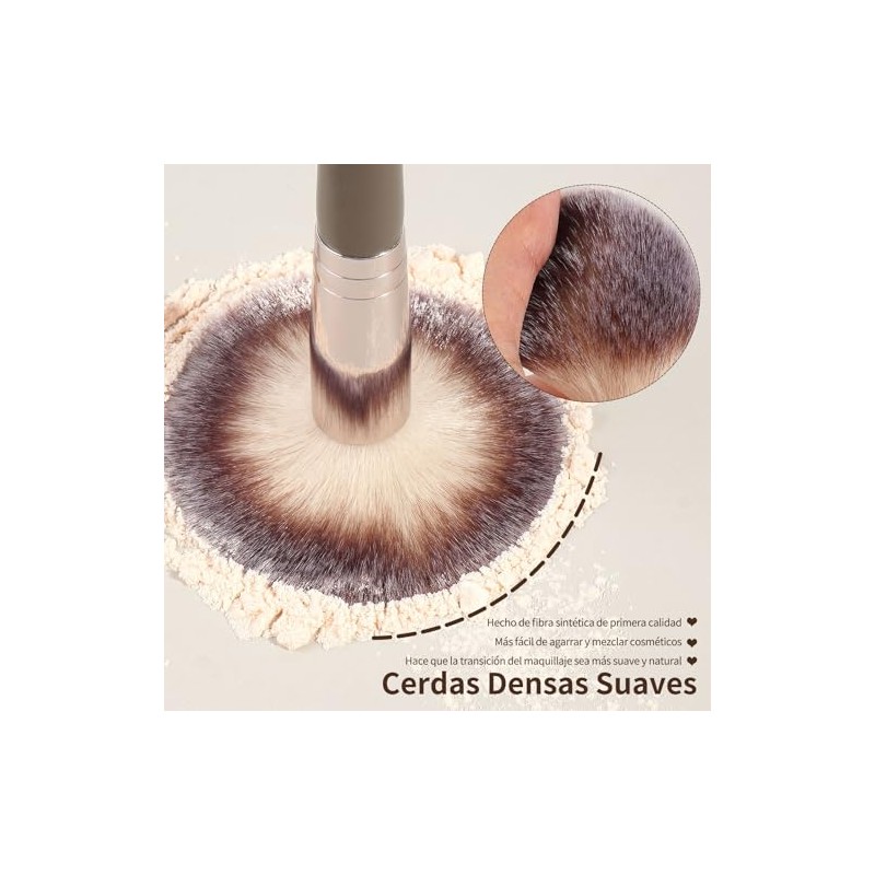 MAANGE Brochas para Maquillaje 28 Piezas con Bolsa Set de
