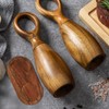 Wooden Salt And Pepper Grinder Set – Refillable Manual Mills