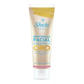 Sheló Nabel Mascarilla Facial Colágeno Oro 100ml Hidratacíon Y Firmeza Tipo de piel Todo tipo de piel