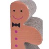 Petface Gingerbread Man Cardboard Scratcher Pack of 1, Brown