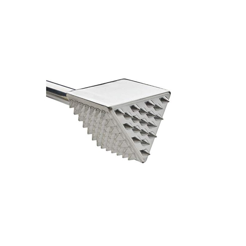 Amco Houseworks 4-in-1 Metal Meat Tenderiser Mallet, 23 cm (9"),