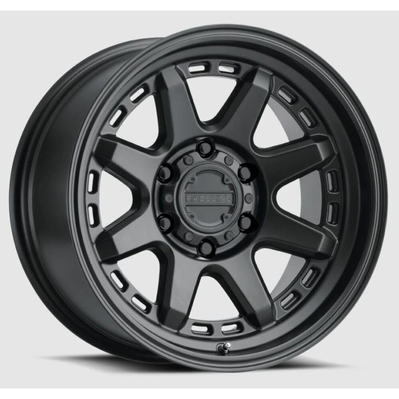 Raceline Wheels 947B SCOUT Satin Black Wheel (16 x 8.