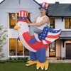 Independence Day Inflatable Costume USA Eagle 4th of July Party