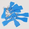 10 Pcs Lottery Ticket Scratcher Tool Plastic Scraper Tool Keychain