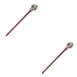 FOMIYES 2pcs Chopstick Hairpin Wooden Hair Stick Chinese Hair Accessory Stylish for Women