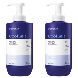 Dr. G Scalp Lab Cool Salt Scaling Functional Shampoo, 500g, 2 pcs / 닥터지 두피랩 쿨 솔트 스케일링 기능성 샴푸, 500g, 2개