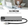 6 In 1 USB C Hub to 4K At 30HZ
