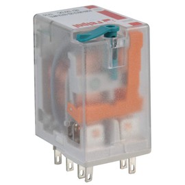 8-PIN Industrial Relay, 12A, 2PCO, 24VDC | General Purpose RELAYS, 1 X Qty - R2N-2012-23-1024-WTL