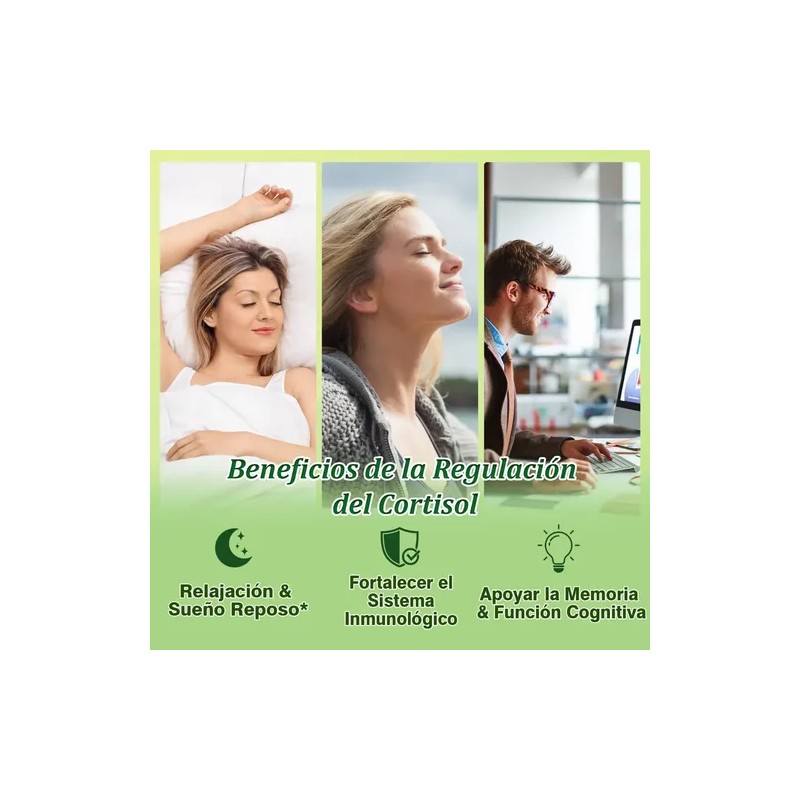 Gotas Cortisol Suplemento Para Ansiedad Y Estré Con L-teania Sabor