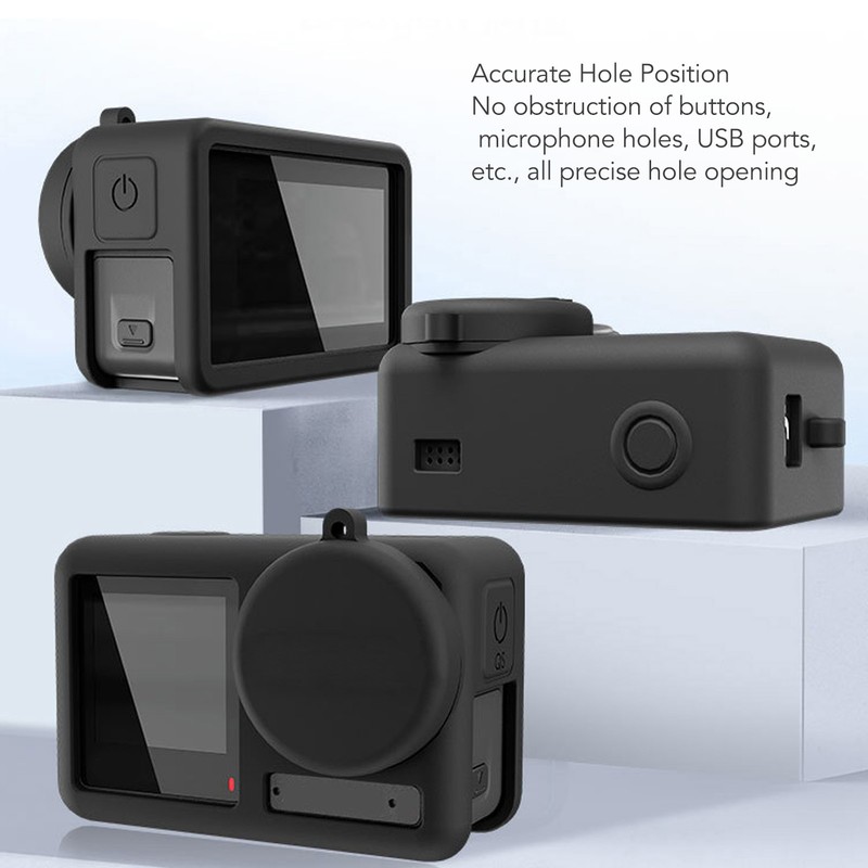 Action Camera Silicone Case Shockproof Anti Scratch Silicone Protective Case