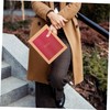 Operitacx 25pcs Transparent Kraft Paper Envelopes for Bank Legal Envelope