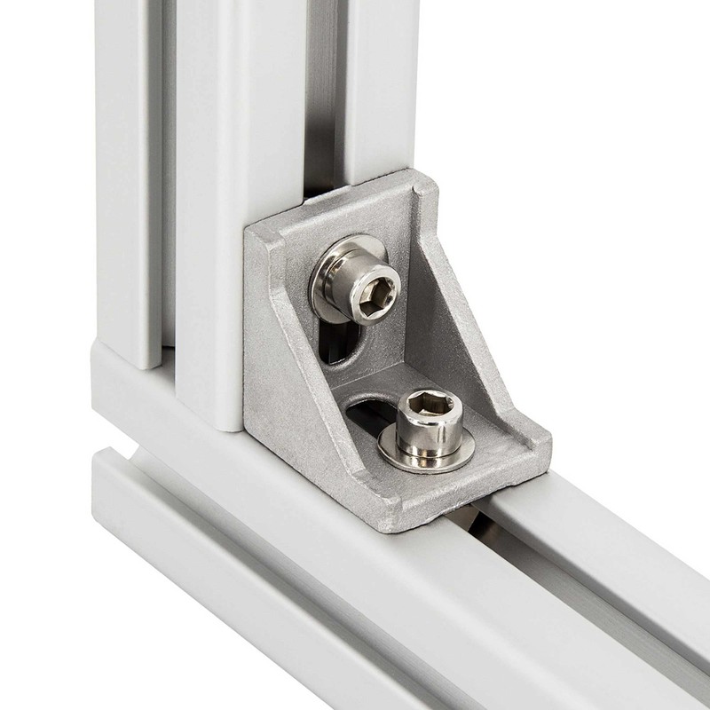 SCHMIDT systemprofile 10x Corner Brackets, M8 39 x 39 x