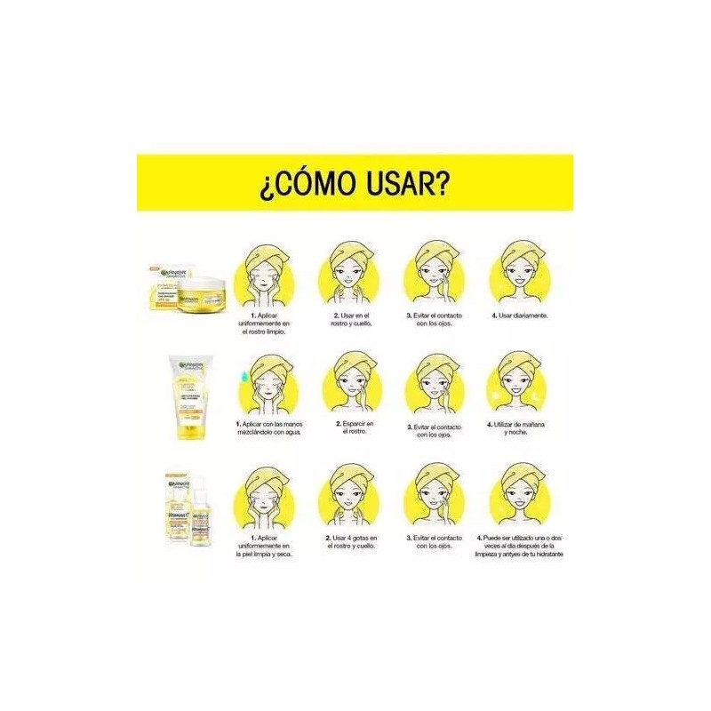 Garnier Kit Skin Active Garnier: Gel, Crema, Agua Micelar.