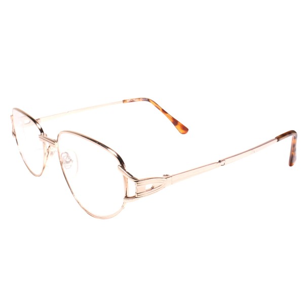 Genuine Vintage Gold Frame Womens Reader 1.00 Reading Glasses