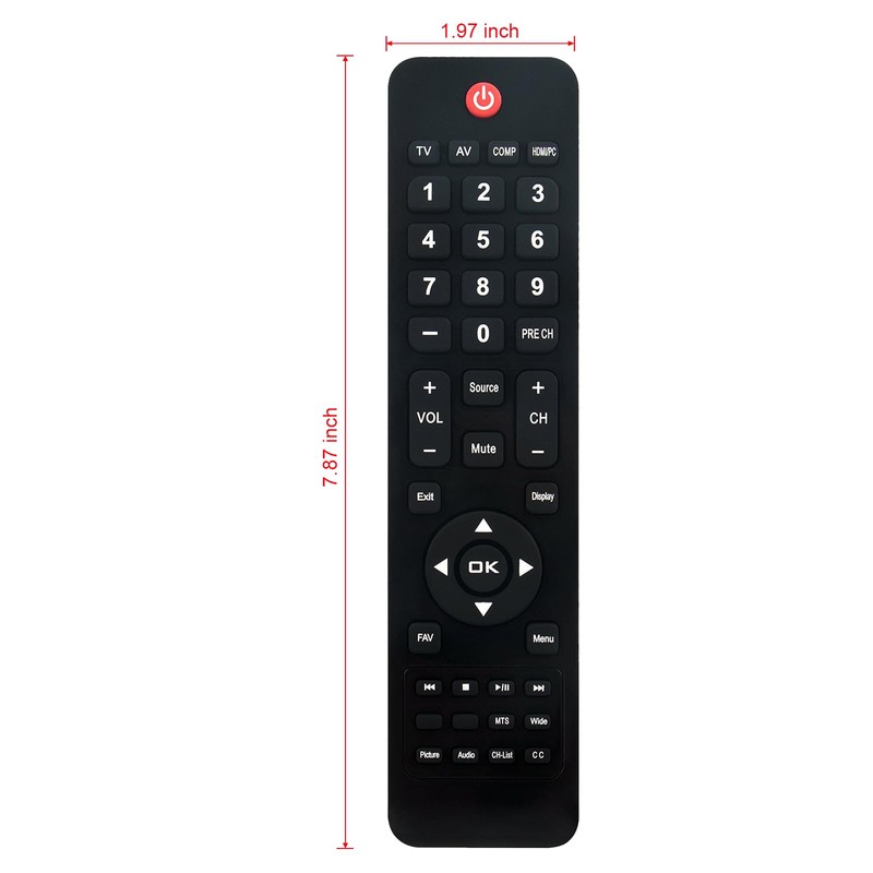 B8.080.446-2 Replace Remote Control fit for NEC LCD TV E656