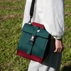 SUNNY BIRD Insulated Lunch Bag Rolltop Lunch Box Tote Lunchbox