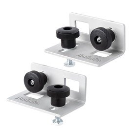 DuBois 51032 Multi Track Brackets with Hex Bolt Fasteners and Mounting Knob Screws, 1/4"-20 x 1", 2 PK