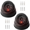 GOMETY Dummy Camera, Dome Surveillance Camera with Red Flashing LED
