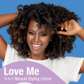 Lottabody, Love Me 5 in 1 Miracle Creme, Heat Protection For a Moisture & Brilliant Hair, 5.1 Fl Oz