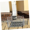 Operitacx Stainless Steel Downspout Filter Strainer Roof Gutter Guard for