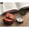 Not All Who Wander Are Lost Engravable Compass - Pocket