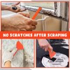 Tallew 9 Pcs Plastic Scraper Tool Sticker Scraper Tool Plastic