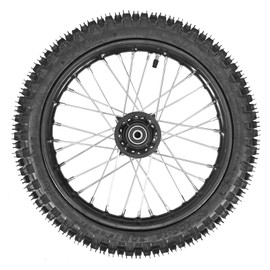 Trkimal Front 60/100-14 Tire Wheel Rim With 12mm Bearing For Dirt Pit Bike (60/100-14(12mm bearing))