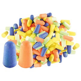 newgen medicals Ear Plugs: Ear Protection Earplugs, 100 Pieces in 4 Colours, Insulation Value 33 dB (Earplugs Bulk Pack, Ear Plugs, Tools)
