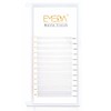 EMEDA White Eyelash Extension Flat Eyelashes Colourful White Light Eyelash