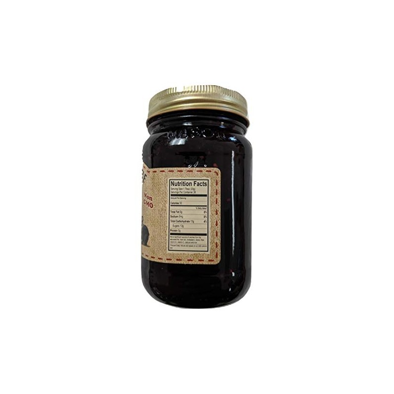 The Dutch Kettle Amish Homemade Style Black Bear Jam All