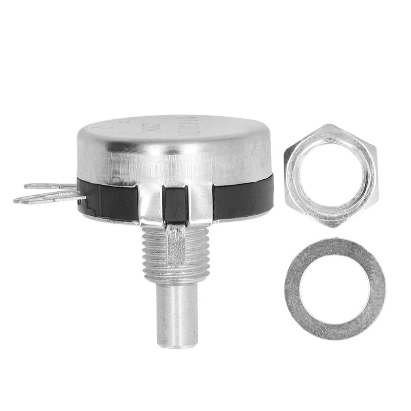 20Pcs Potentiometer Assortment Kit Single Turn Carbon Film Rotary Taper
