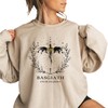 Fourth Wing Sweatshirt for Women Basquiat War College Sweatshirt Book