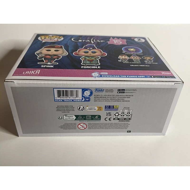 Funko Pop Coraline Spink and Forcible 2-Pack