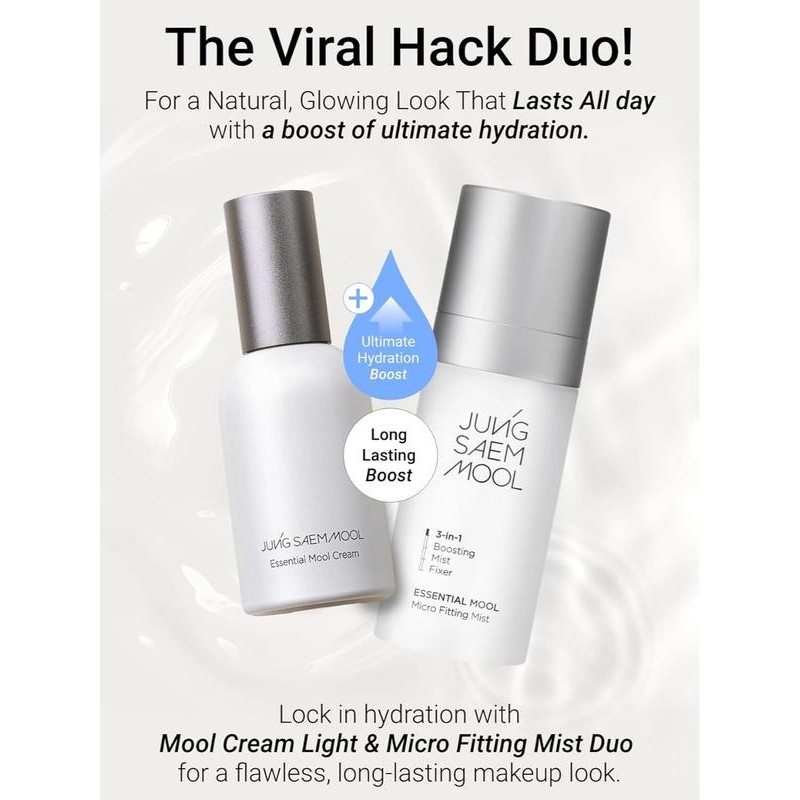 [Jungsaemmool] Essential Mool Cream Light | Hydration Moisturizer | for