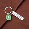 Kiwi Keychain You Hold the Kiwi to My Heart Keychain