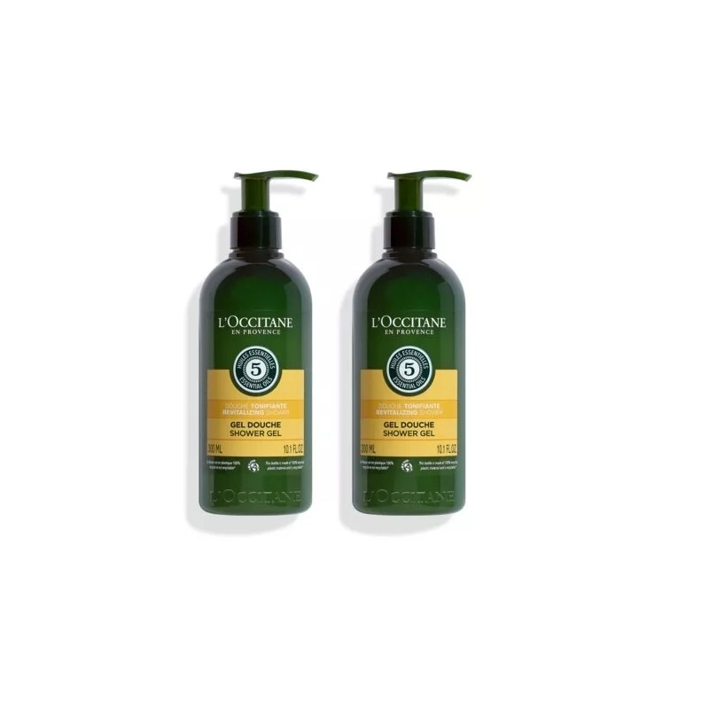 L’OCCITANE L'Occitane Revitalizing Shower Gel 10.1 Oz Set of 2