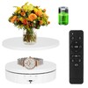 2 in 1 Motorized Rotating Display Stand with 5.74 /8.66