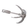 Outdoor Survival Hook Stainless Steel Foldable Climbing Grappling Hook for