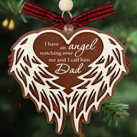 Memorial Ornaments Gifts for Loss of Loved One, Memorial Ornament for Christmas Tree, Christmas Memorial Sympathy Gifts for Loss of Father