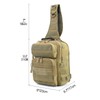 Tactical Sling Bag for Men molle Backpack EDC Chest Pack