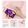 MoKo Tablet Case with Shoulder Strap & Handle, Multiple Compartments,